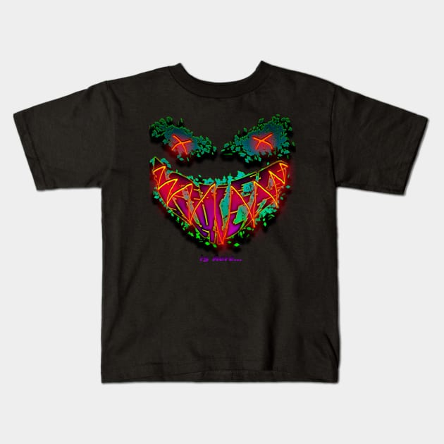 joker Kids T-Shirt by denpoolswag